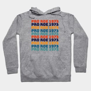 PRO ROE 1973 (Vintage colored stack) Hoodie